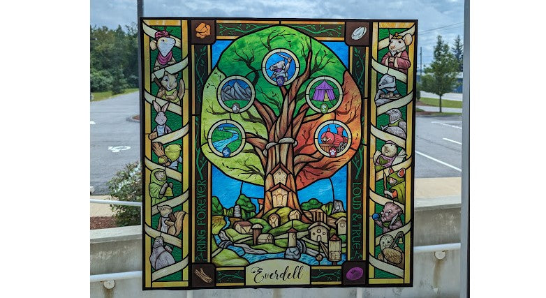 Everdell Evertree Character Window Cling