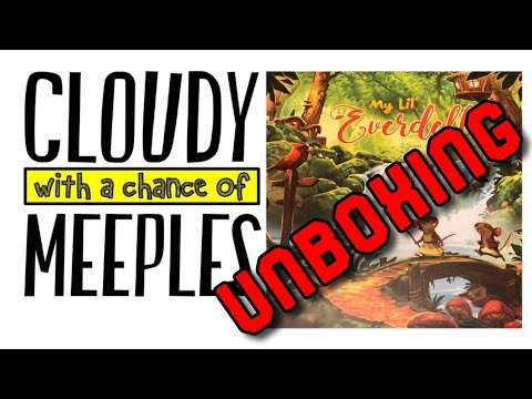 Cloudy with a Chance of Meeples My Lil' Everdell Unboxing