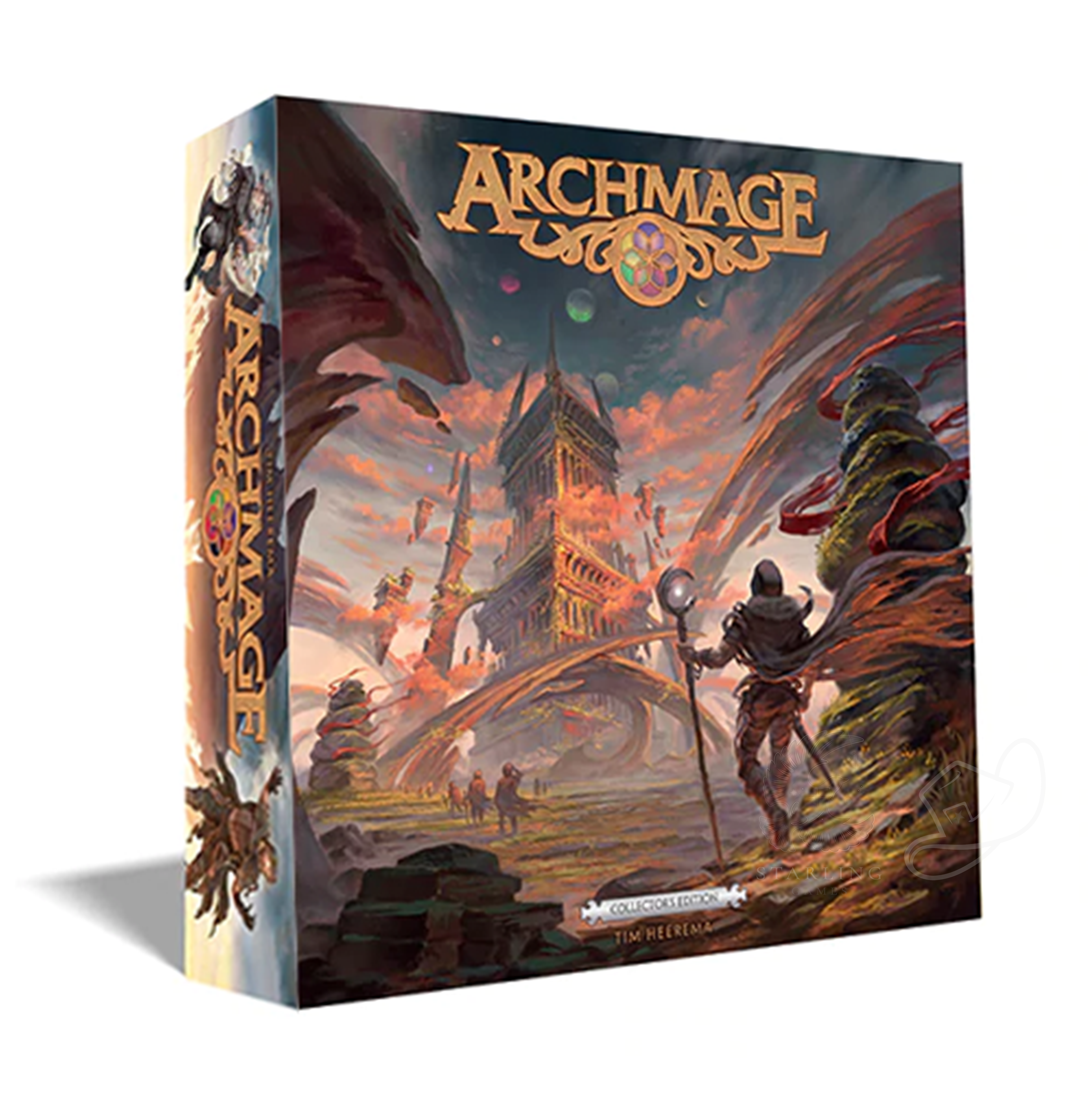Archmage Collectors Edition core board game front of box