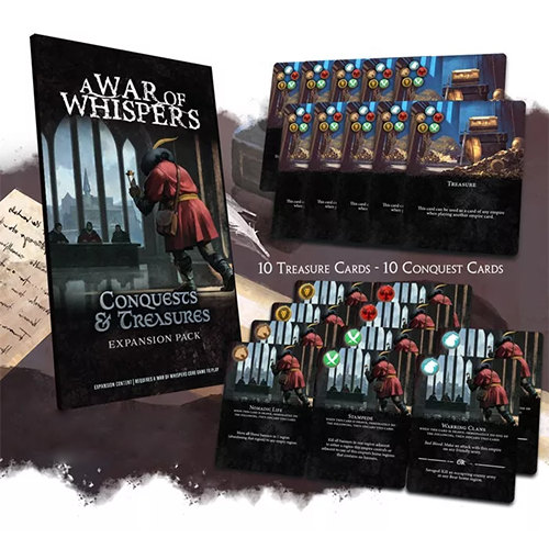 A War of Whispers Conquests and Treasures Pack