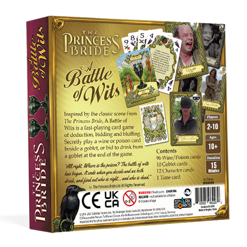 The Princess Bride Battle Of Wits 3rd Edition card game