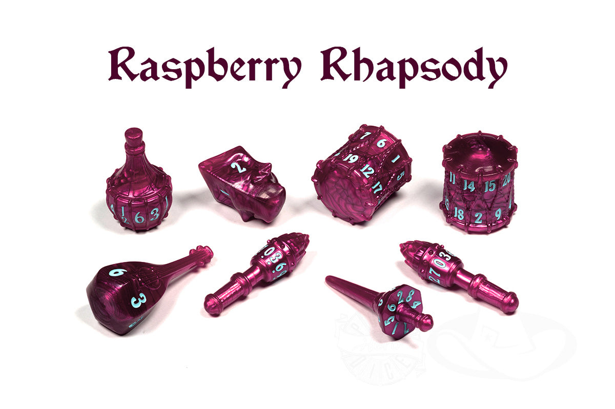 PREORDER PolyHero Bard 8 Dice Set
