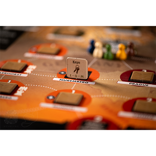 Black Orchestra game board detail