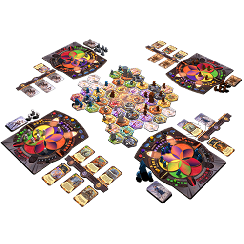 Archmage Standard Edition core board game tiles cards and minis