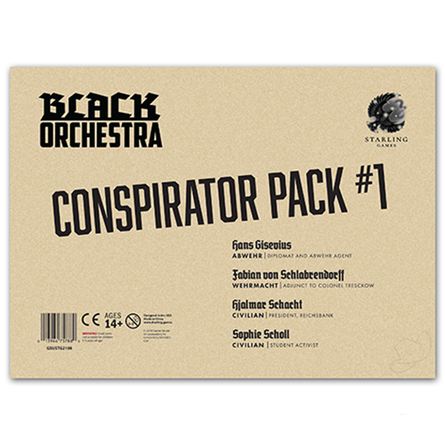 Black Orchestra Conspirator Pack 1