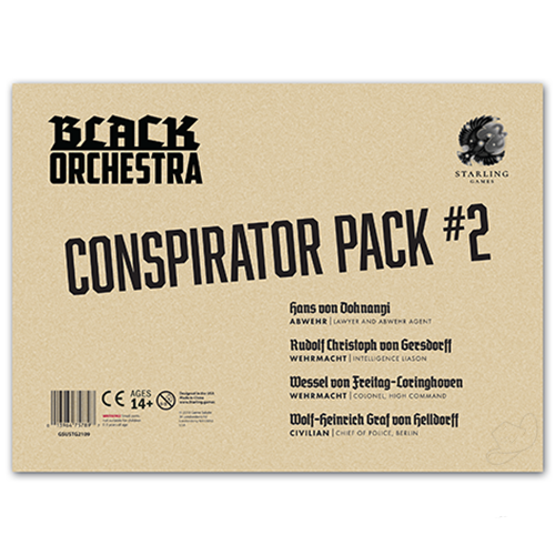 Black Orchestra Conspirator Pack 2 board game expansion