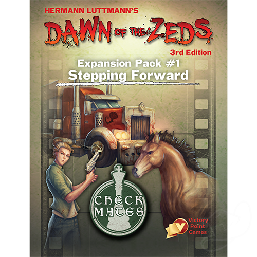 Dawn of the Zeds board game Expansion Pack 1 Stepping Forward