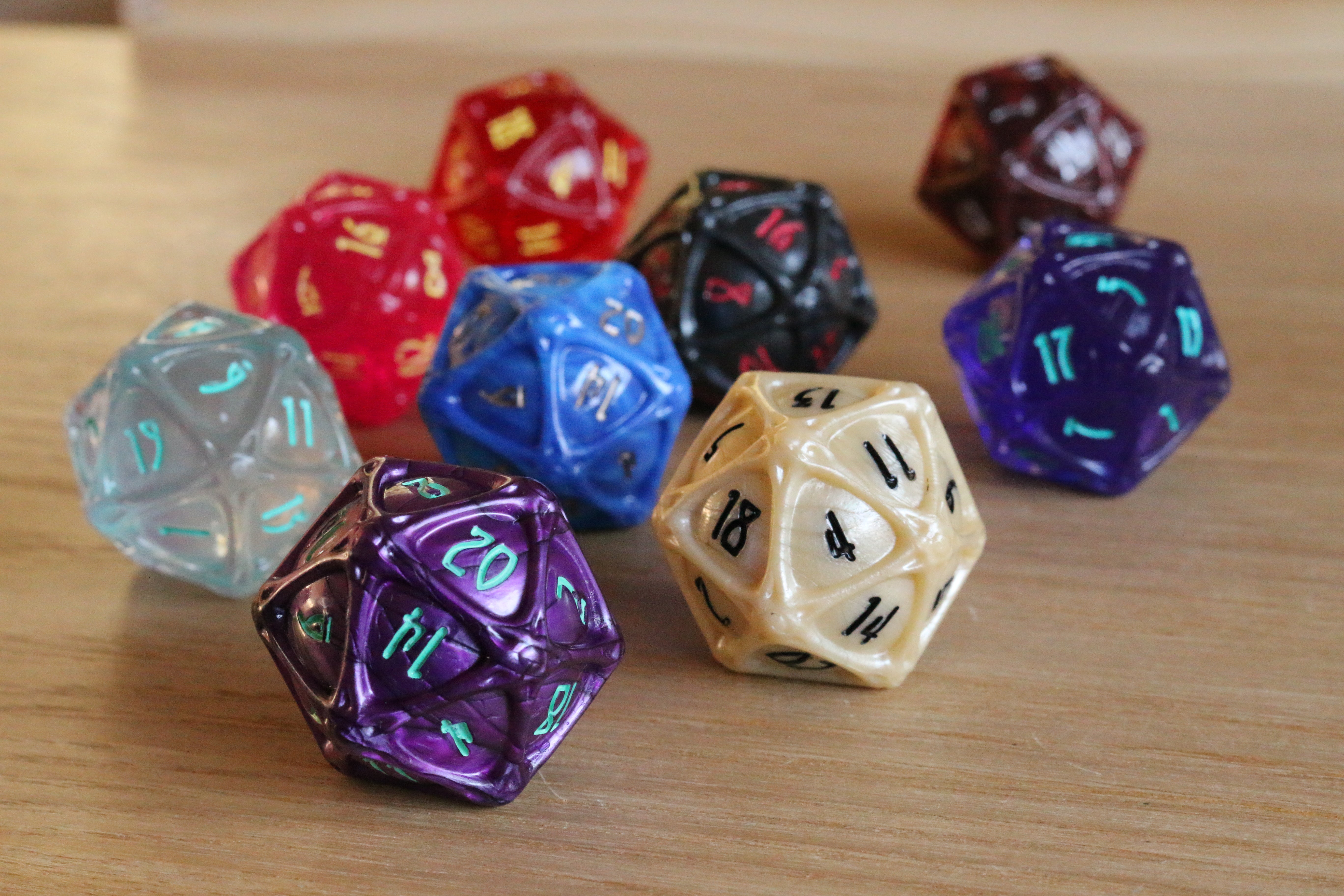 PolyHero Wizard Orb d20