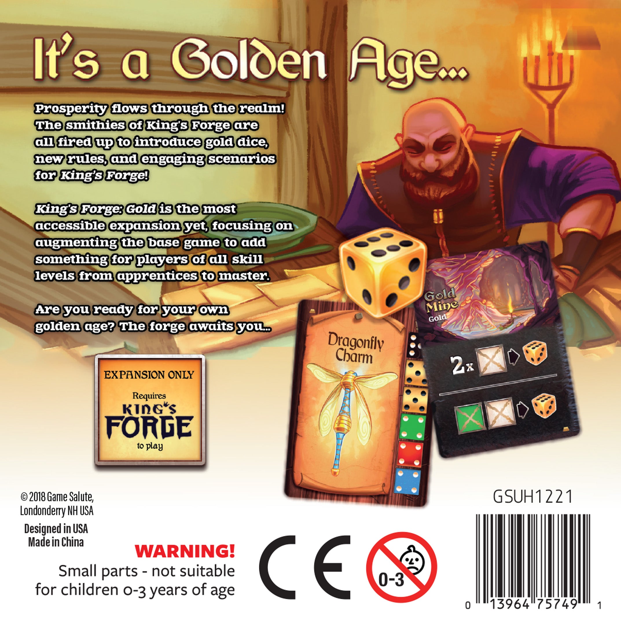 Kings Forge Gold Game Expansion