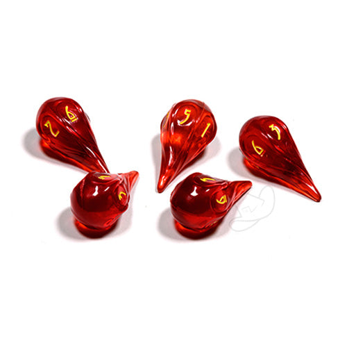 Products PolyHero Wizard d6 Fireballs Dragonfire roleplaying dice