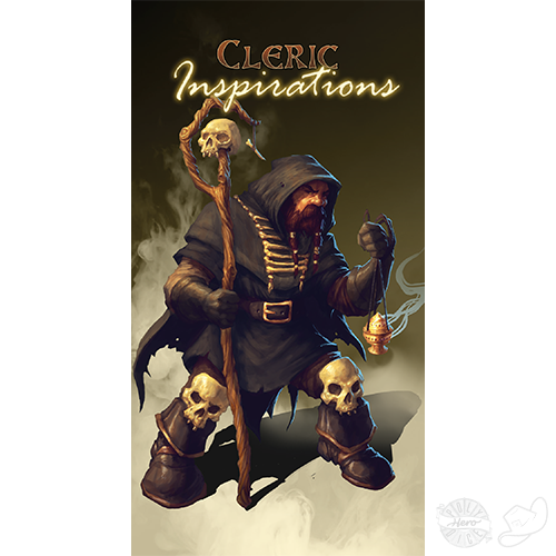 PolyHero cleric Inspiration roleplaying character Cards