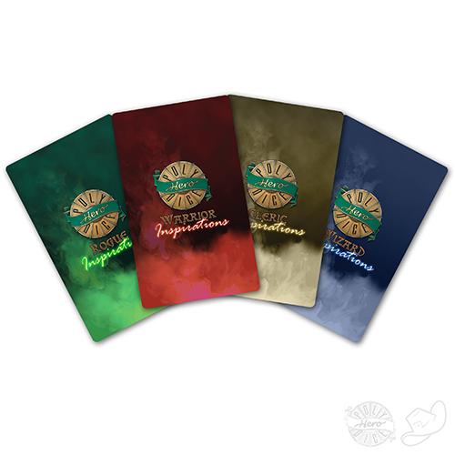 PolyHero Inspiration roleplaying character Cards