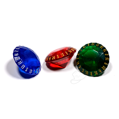 PolyHero Rogue d20 Gems rolyplaying dice