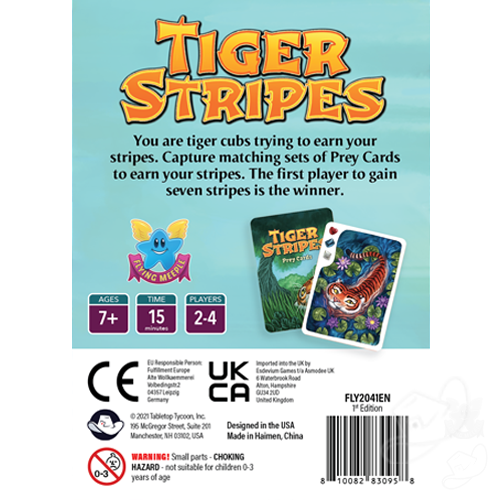 Tiger Stripes The Card Game